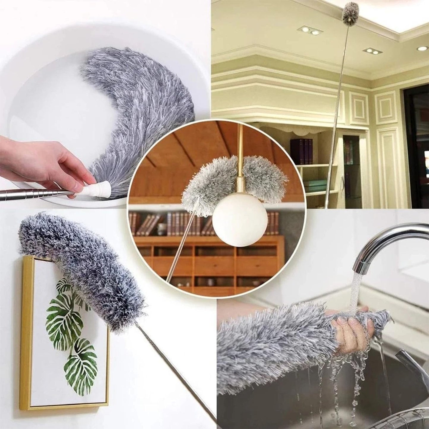DusterPro - Bendable & Extendable Fan Ceiling Duster