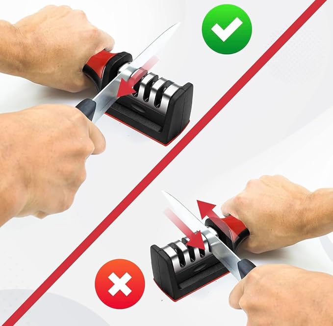 3-in-1 Knife Sharpener